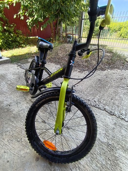 Bicicleta MTB pentru copii BTWIN roti pe 16"