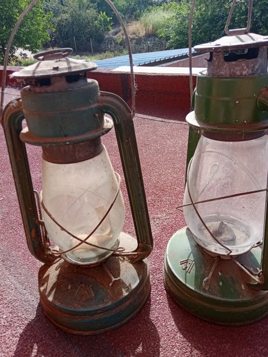 Винтидж лампи .От едно време.