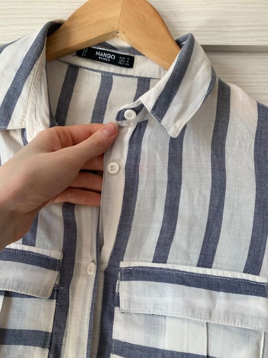 Лёгкая летняя рубашка Mango xs