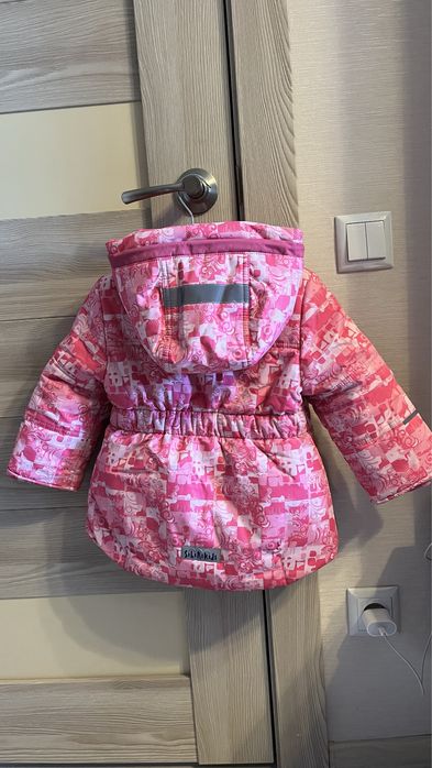 Зимний костюм для девочки размер 86