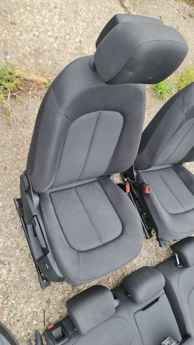 Interior textil scaun bancheta usa tapiserie Audi A6 4G C7 europa