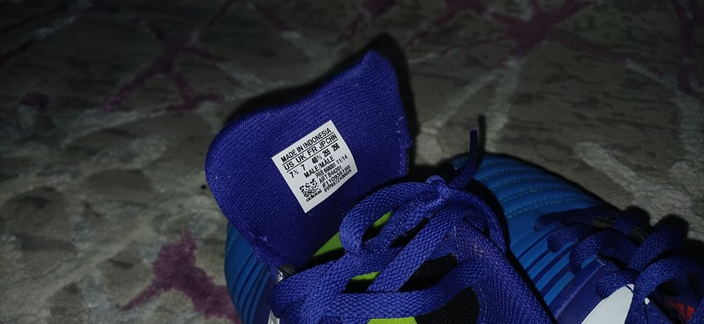 Ghete fotbal Adidas crampoane si sintetic