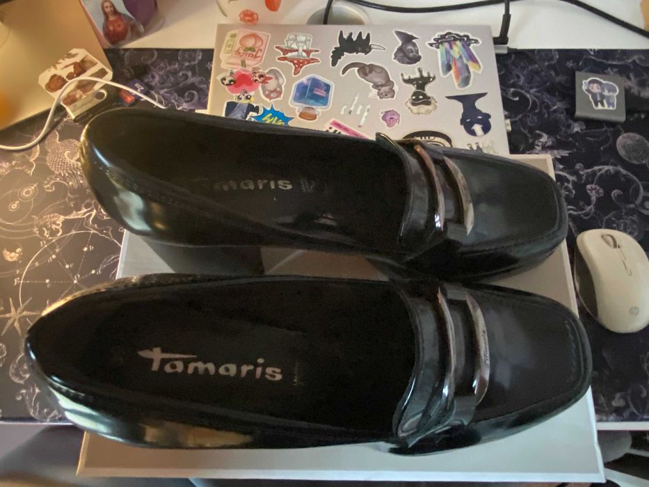 Дамски обувки Tamaris Touch it - черни