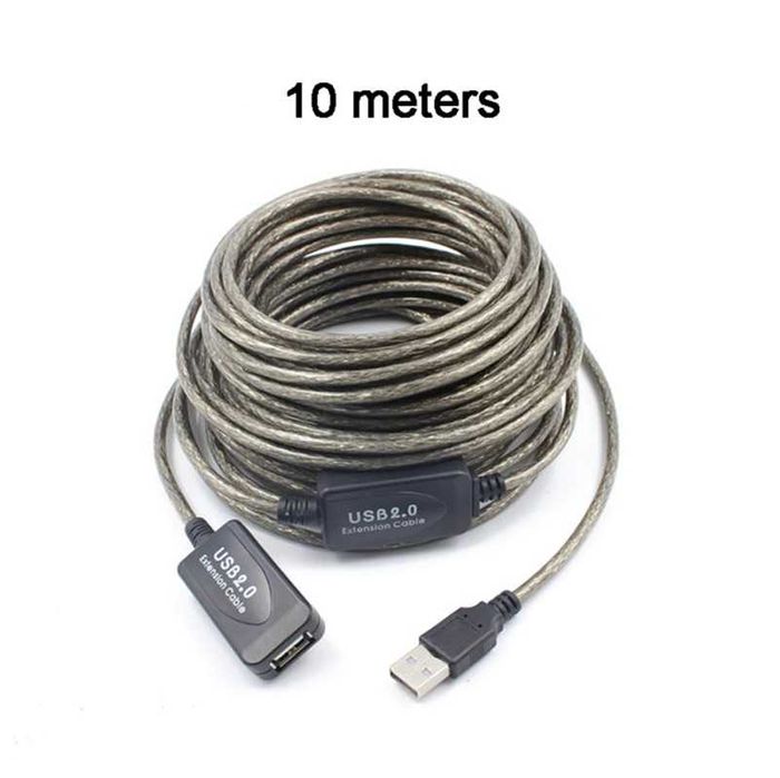 Ретрансляционный удлинительный кабель-адаптер 10м. USB2.0
