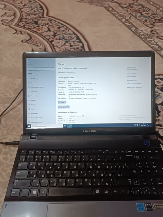 Ноутбук Самсунг i3. 1T. SSD128.