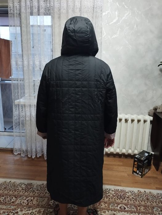 Двухстороннее осеннее пальто.