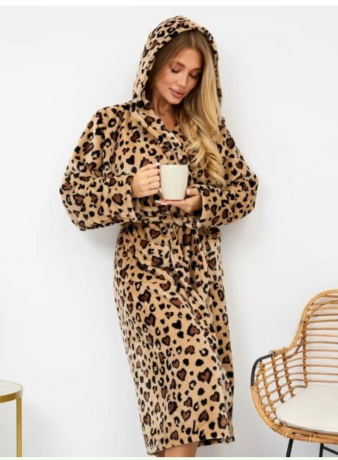 Махровый теплый халат