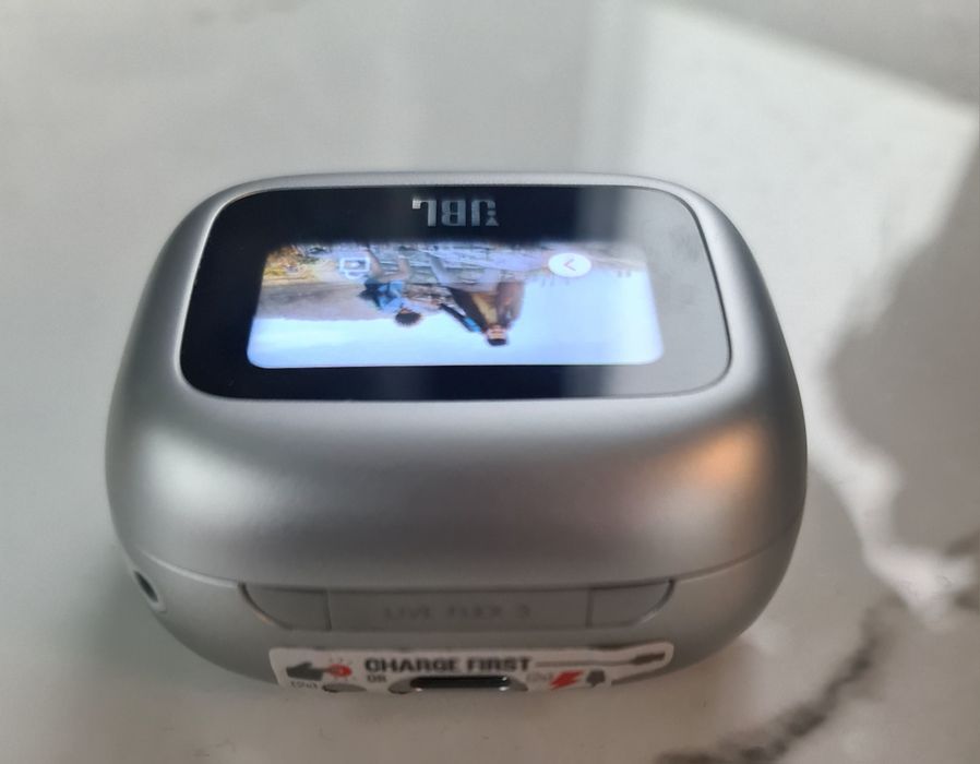 Casti JBL Live Flex 3,Bluetooth 5.3,Hi-Res Smart Case,,Autonomie 50H,