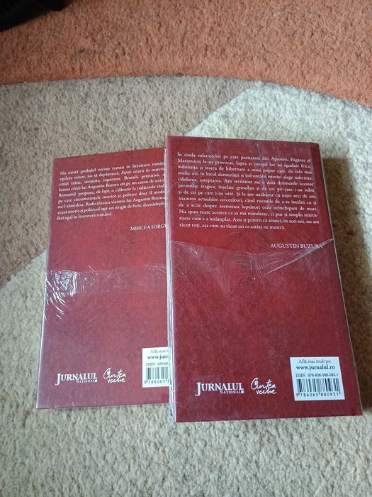Augustin Buzura - Fetele tacerii , volumul 1 si 2 , noi in tipla