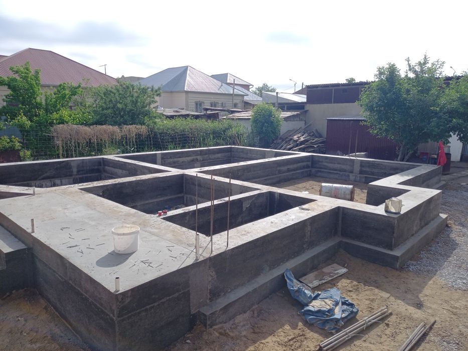 Бетон, фундамент