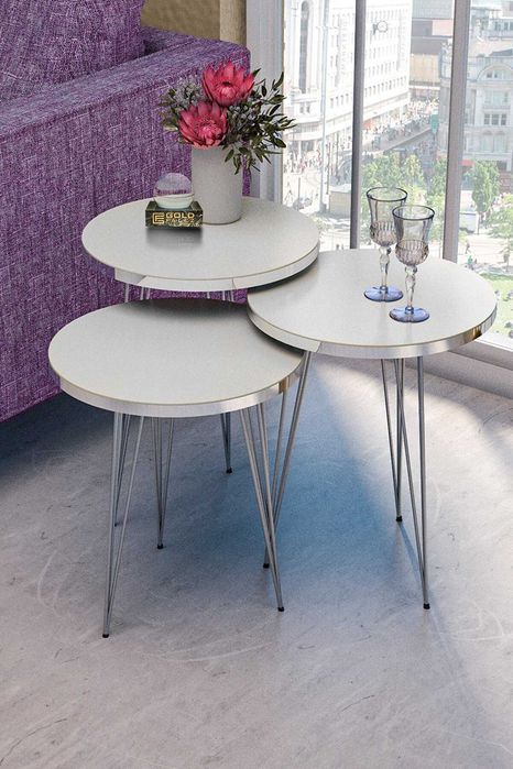 Масички за кафе - комплект 3 бр.