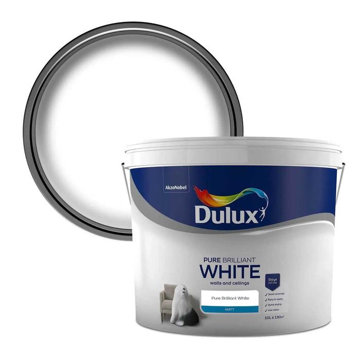 Dulux silk, matt, weathershiield