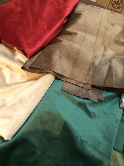 Продам  отрезы ткани.