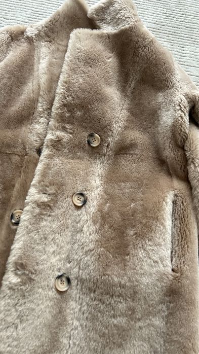 Двухстороняя дубленка