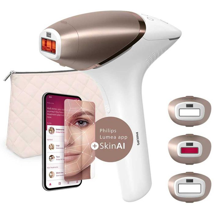 Epilator IPL PHILIPS Lumea Series 9900 BRI973/00, in garanție
