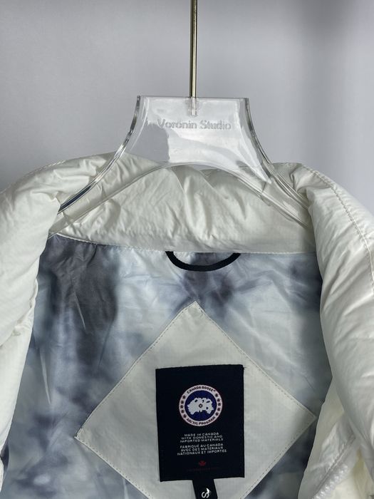 Canada Goose White Vest | Vesta Canada Goose