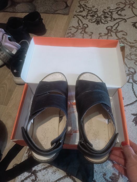 Сандали мальчиковые.38размер.натуральная кожа.Турция.