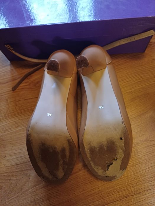 Pantofi piele ocazie mar. 36