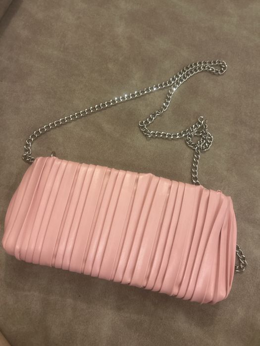 Pink mini shoulder bag Sinsay / Y2K aesthetic