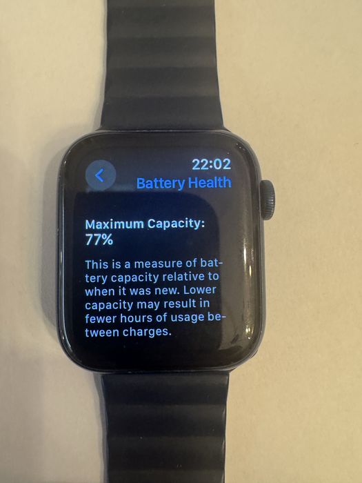 Apple iwatch 6 midnight blue