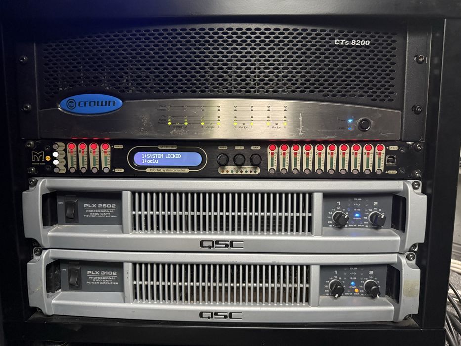 Procesor DSP crossover Martin Audio Merlin (Xta lake klark tehnik)