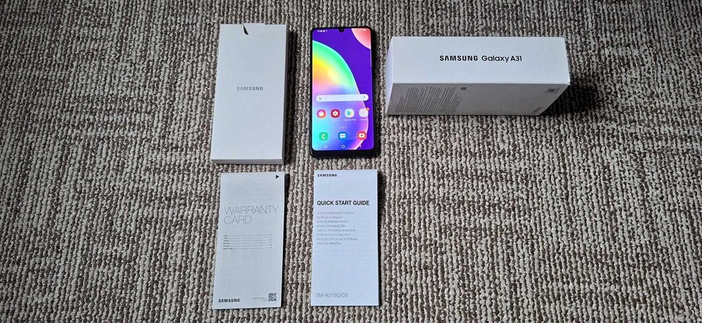 Samsung Galaxy A31 64 Gb Dual Sim, culoare Prism Crush Black