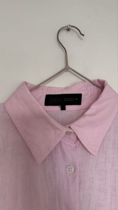 Рубашка Zara лен