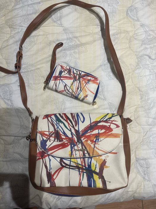 дамска чанта с портмоне