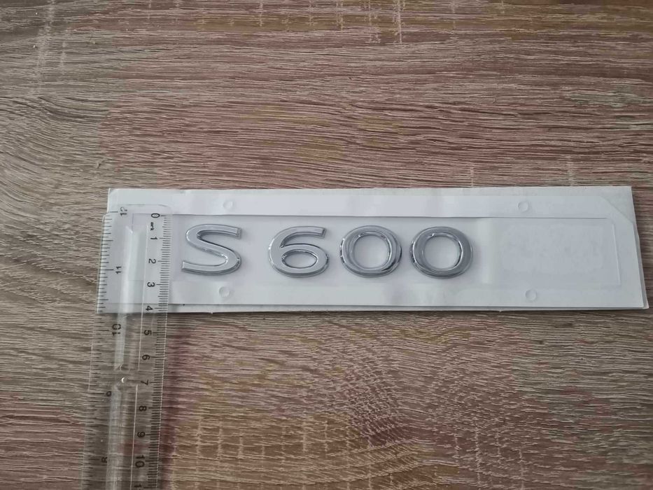 Надпис нов стил Mercedes Benz S 600 W223