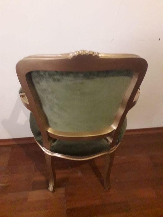 Fotoliu stil baroc din lemn