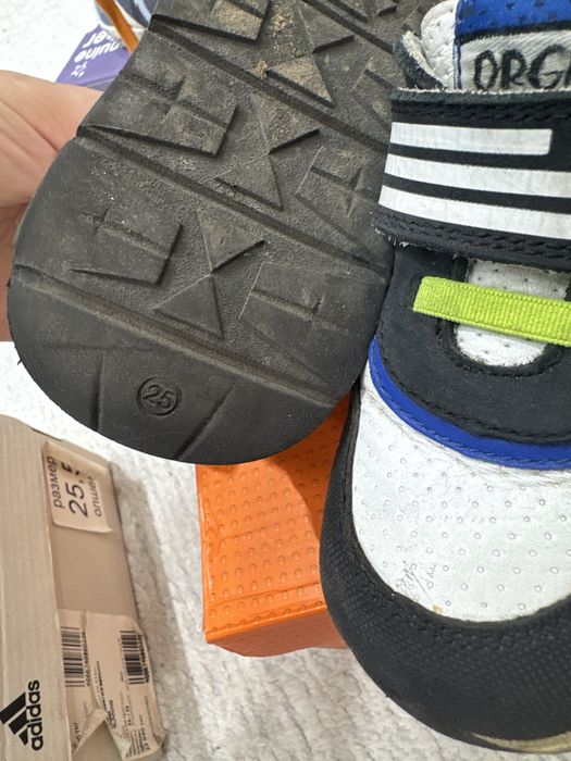 Продам кожаные кроссовки