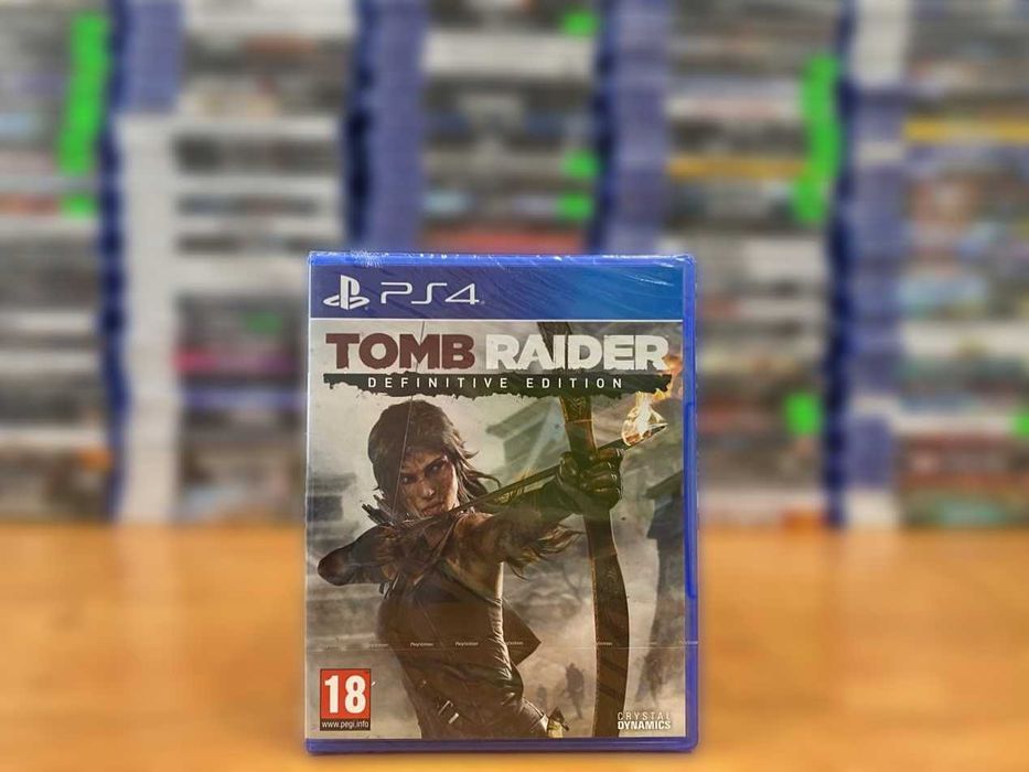 Новый Tomb Raider Definitive Edition PS4/PS5 Большой Выбор Игр
