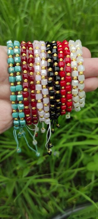 Золотая Нить Нитка Браслет 585 Проба