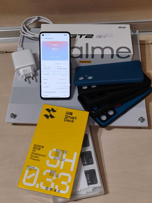 Realme GT2, 12GB RAM, 256GB Storage, 8xCores Snapdragon 888, AMOLED