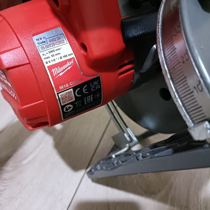 Circular pentru lemn Milwaukee M18 CCS 55