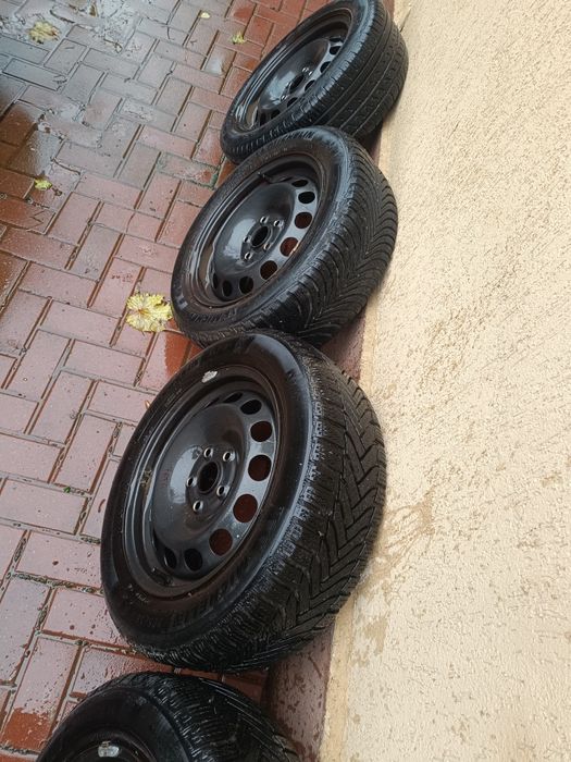 Jante tabla R16, VW, cauciucri iarnă