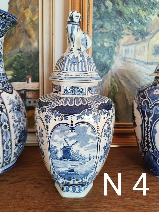 Ръчно рисуван порцелан Delfts