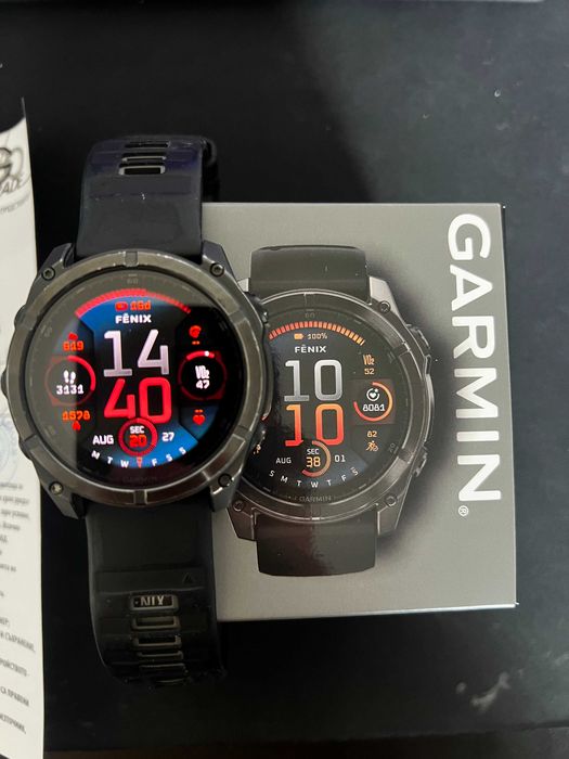 Часовник Garmin Fenix 8 51mm Amoled Sapphire