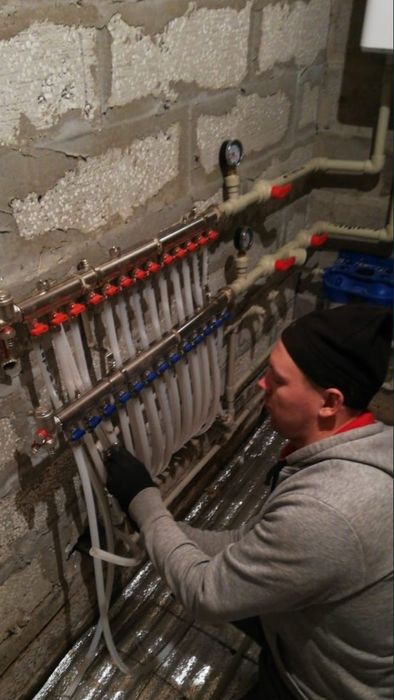 Сантехник все  работы