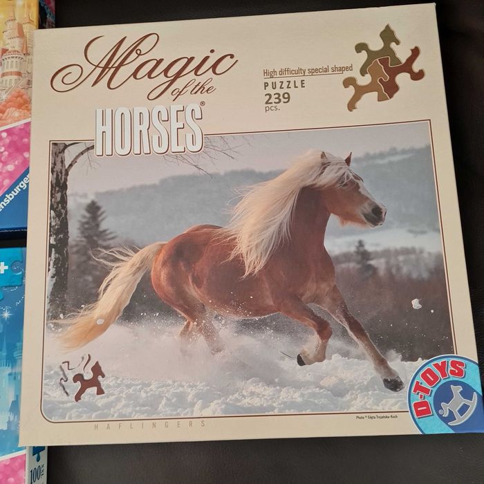 Colectie de puzzle-uri 4 bucati Ravensbureger Dtoys