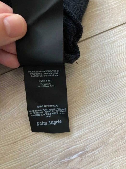 ОРИГИНАЛНА Palm Angels LONDON мъжка блуза фланела XL Over Size