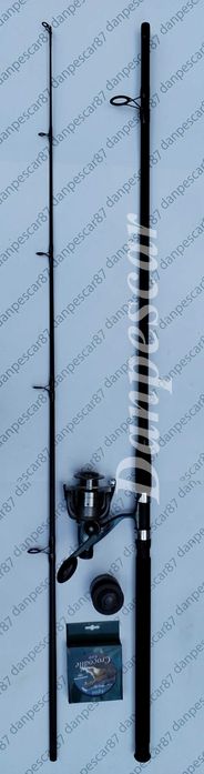 SET 4 Lansete 2.70m ROBINHAN Power cu 4 Mulinete HT60 +4 role 300m FIR