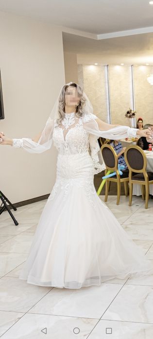 Rochie de mireasă stil sirenă