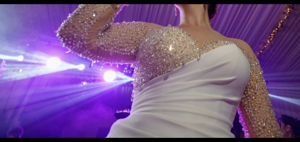 Rochie de mireasa cu trena detasabila