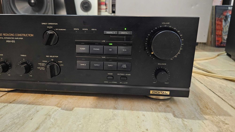 Amplificator Yamaha AX-630 sau amplificator Akai AM-65, cu test video!