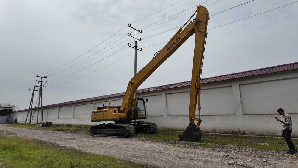 Экскаватор гусеничный длинострел 16 метров SDLG E6275F
