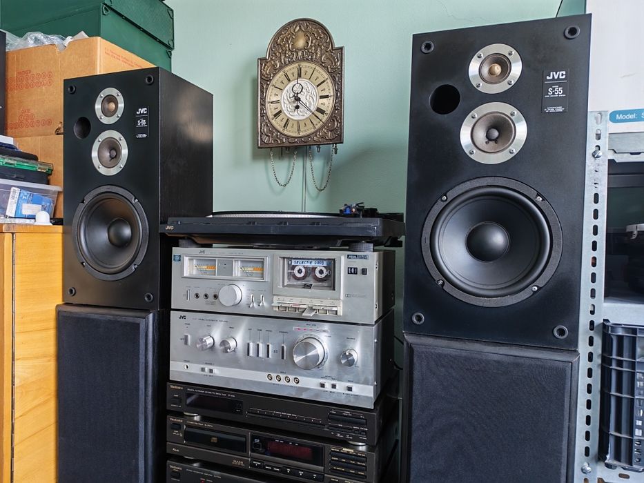 Vând linie audio vintage JVC
