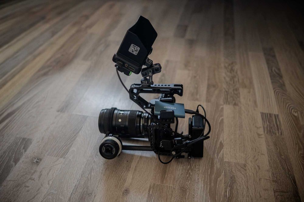 Кино камера BMPCC4K ready to shoot rig