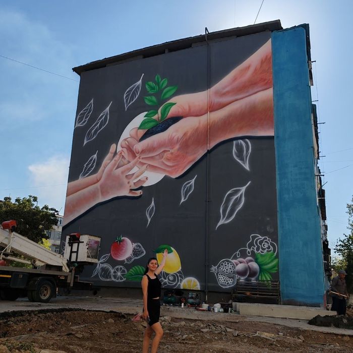 Роспись стен,граффити