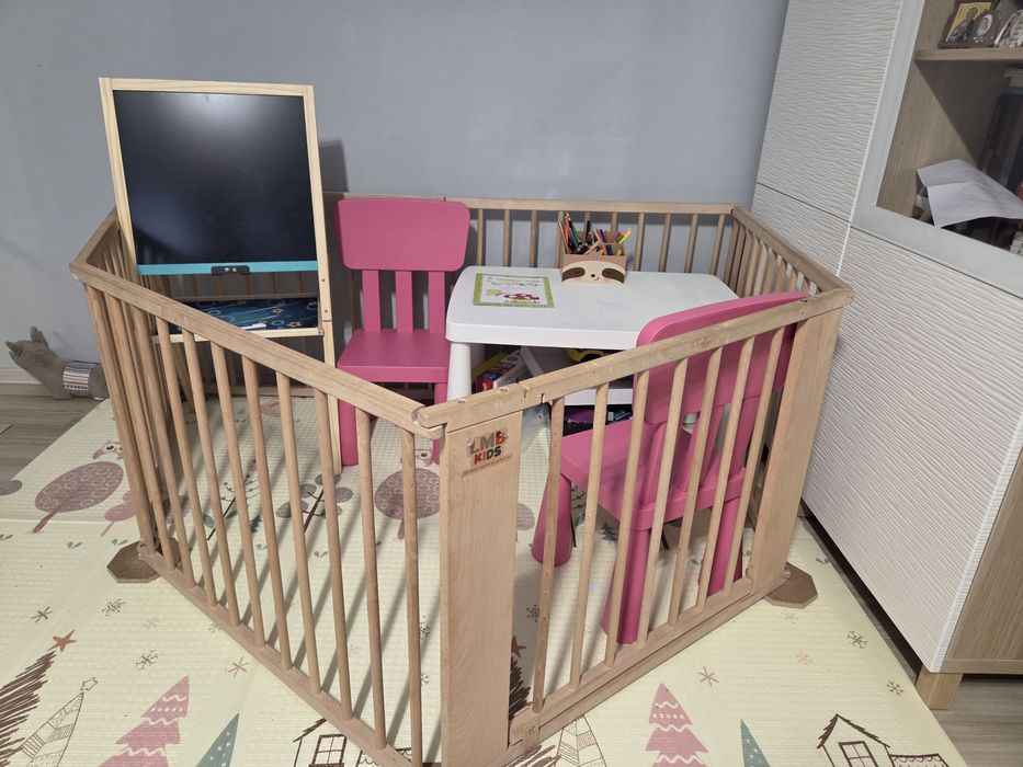 Tarc de joaca hexagonal